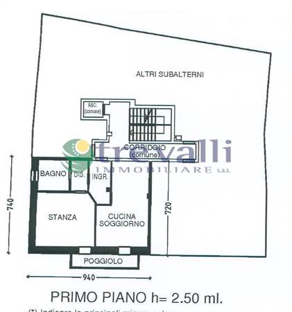 Planimetria appartamento