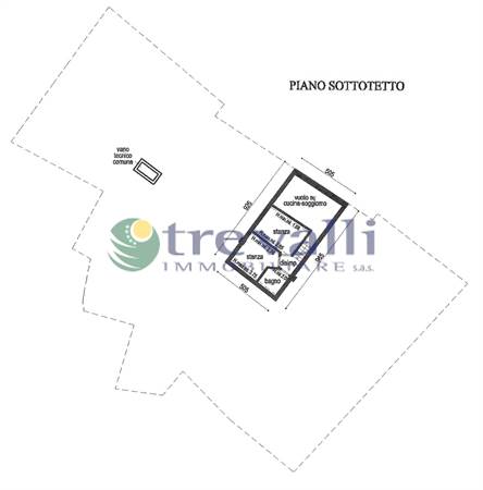 Planimetria zona notte